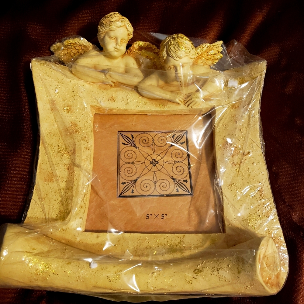 Angel photo frame